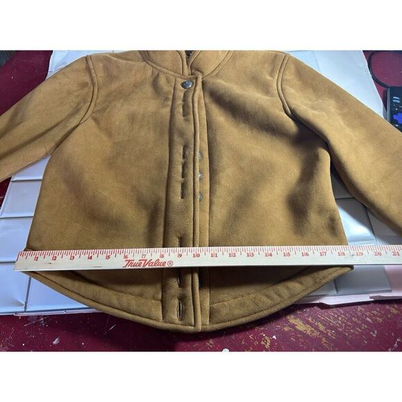 Country Cheyenne Collection Clothing Co Faux Suede Plush Shearling Jacket L - Picture 13 of 13